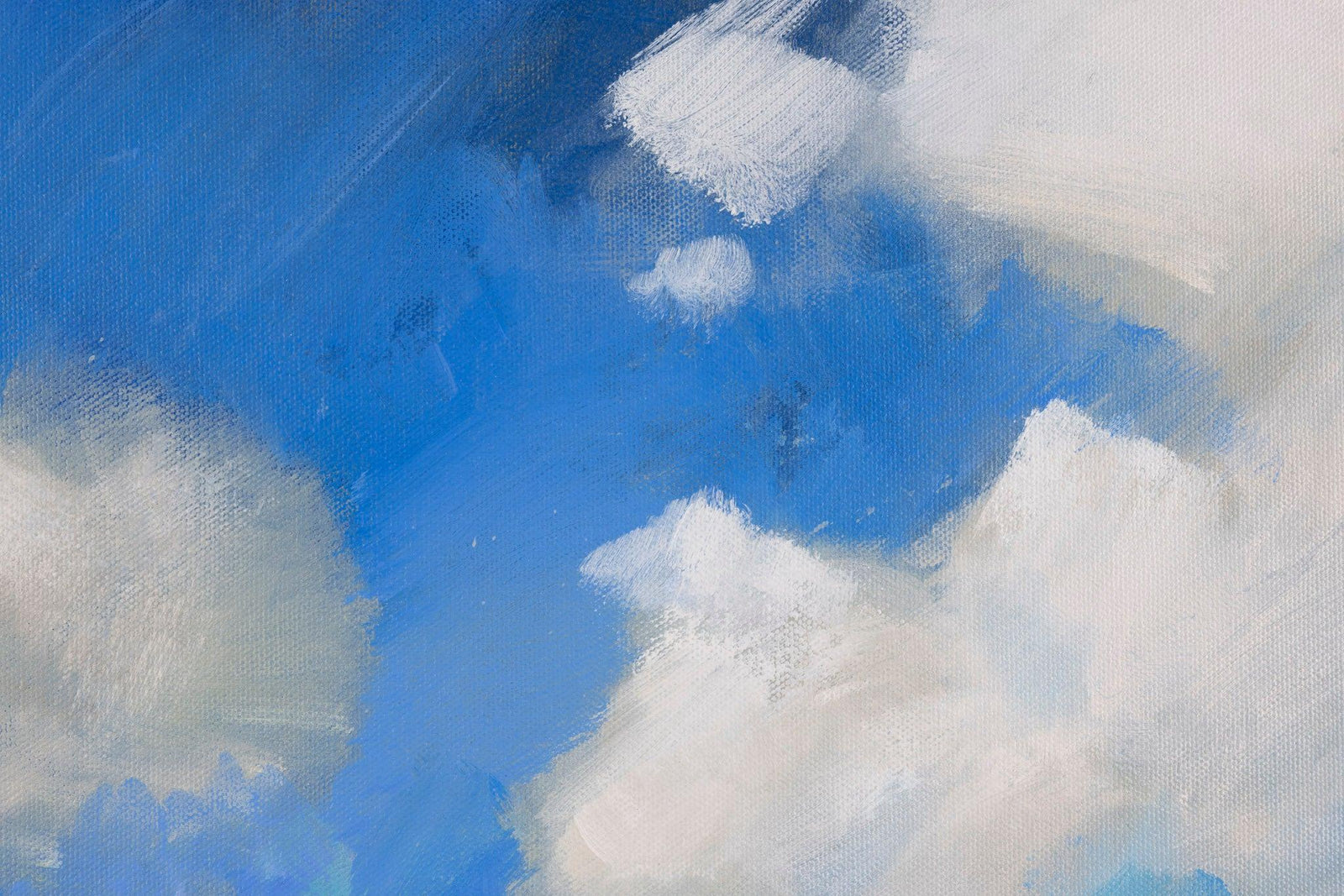 'Camel Estuary from a Hill no.22' acrylic original by Andrew Jago, available at Padstow Gallery, Cornwall