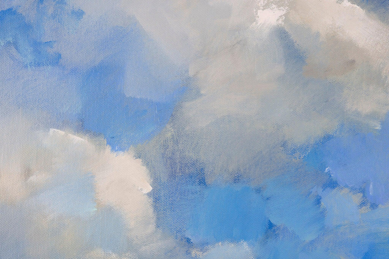 'Camel Estuary from a Hill no.22' acrylic original by Andrew Jago, available at Padstow Gallery, Cornwall