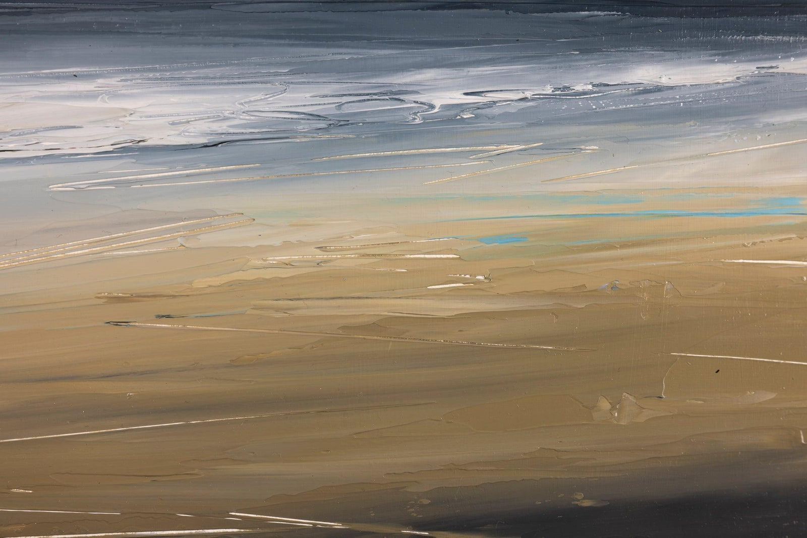 'Fresh Stepper' oil original painting by Georgia Hart, available at Padstow Gallery, Cornwall