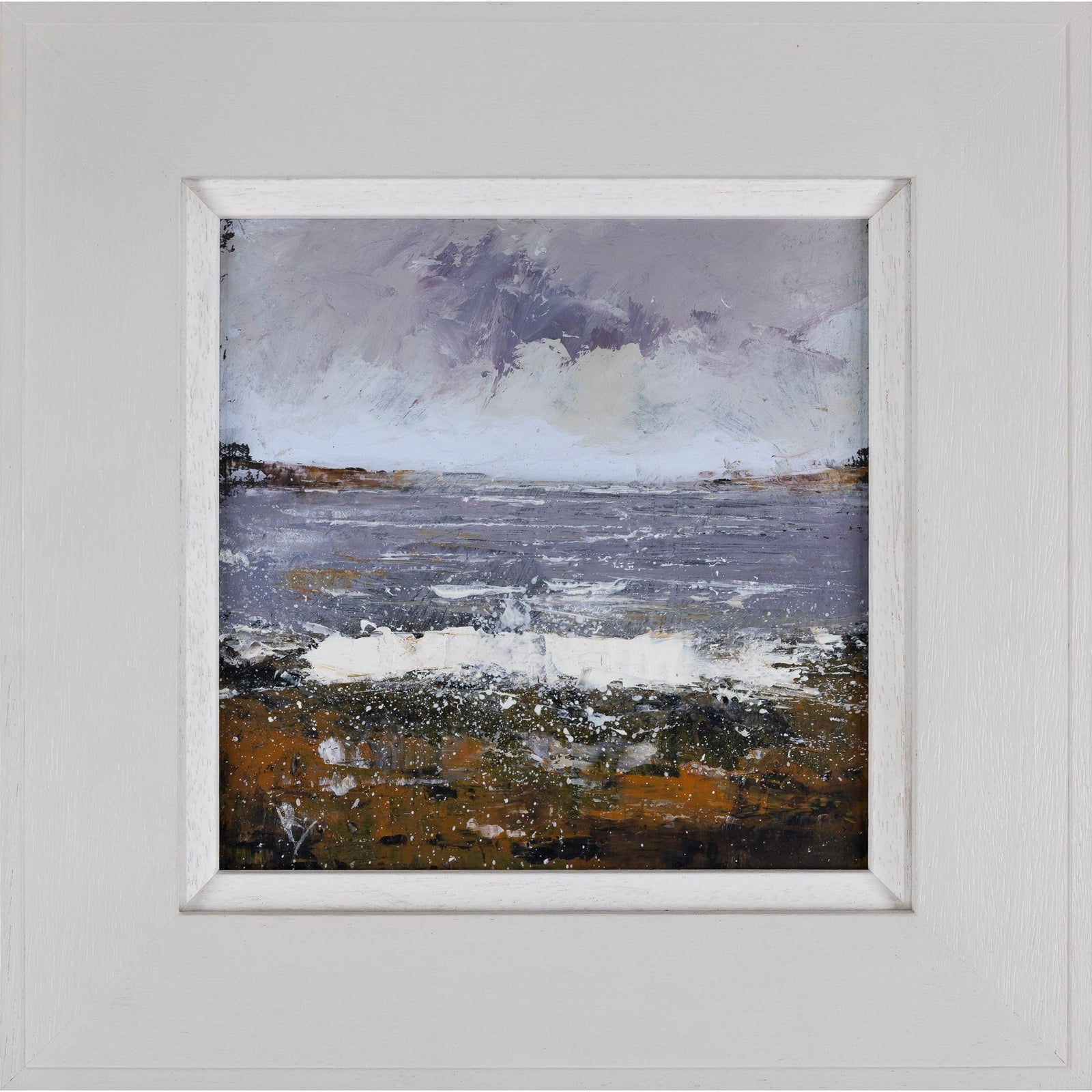 'Violet Sky' an oil original by Ian Rawnsley, available at Padstow Gallery, Cornwall