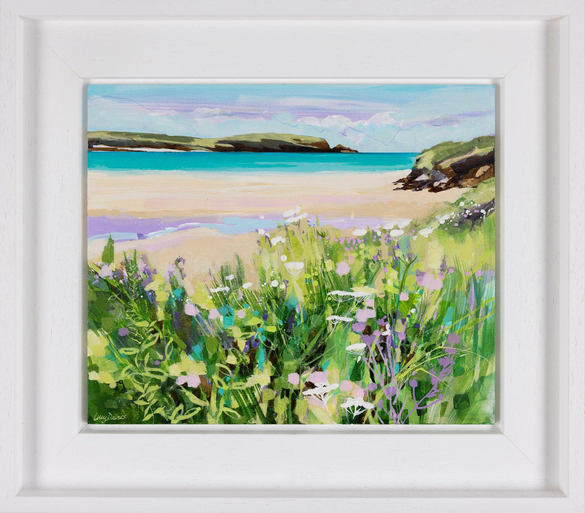 Camel Estuary by Lucy Davies available at Padstow Gallery, Cornwall
