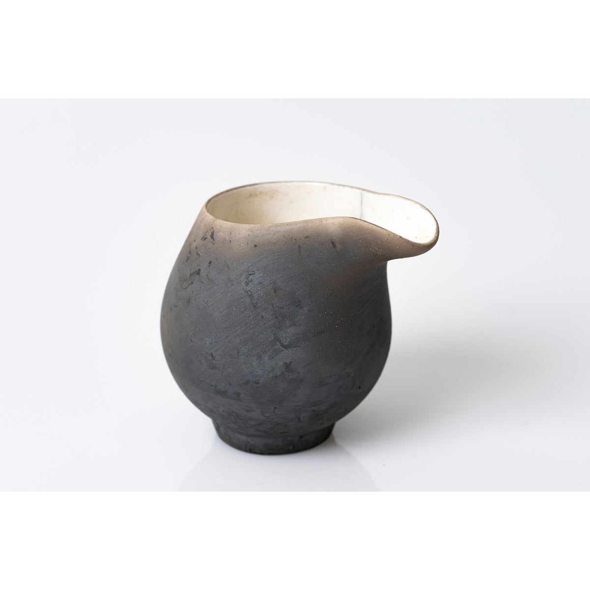 UU2 Small Raku Jug by Kate Schuricht ceramics available at Padstow Gallery, Cornwall