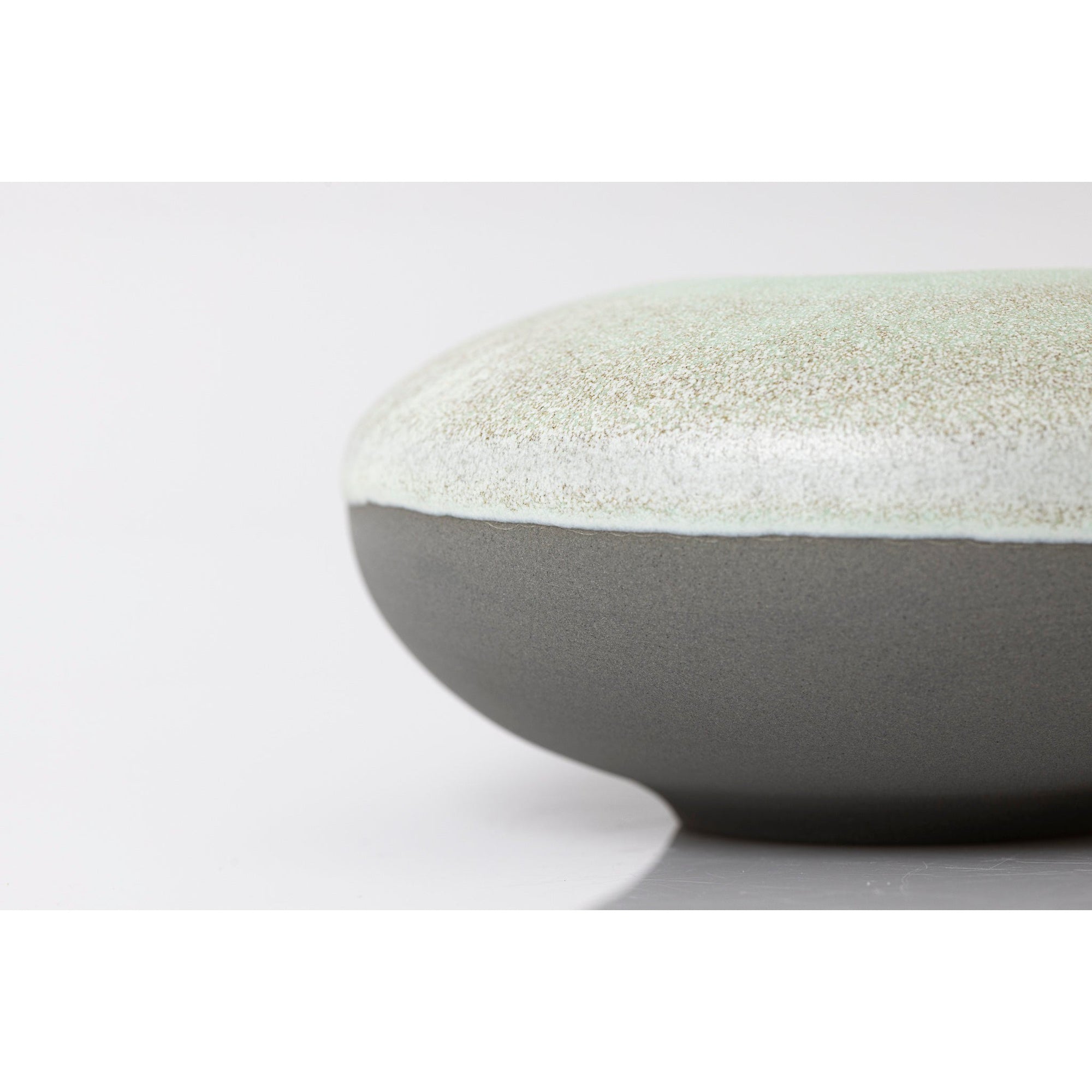 PP1 Stoneware Pebble Vase by Kate Schuricht ceramics available at Padstow Gallery, Cornwall