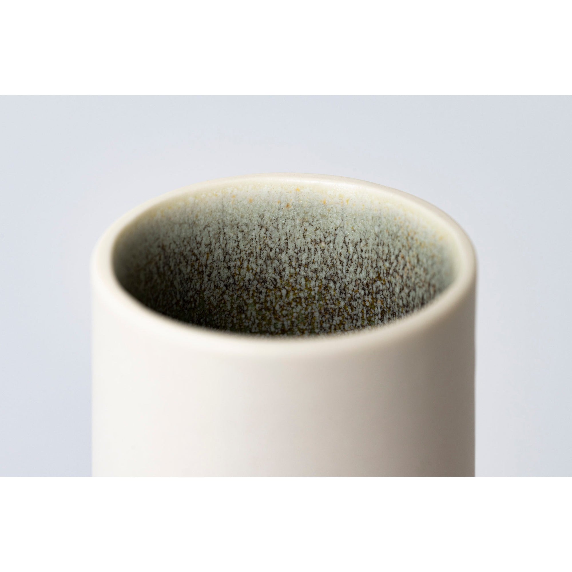 FF3 South Downs III - Tall Stoneware Vessel by Kate Schuricht ceramics available at Padstow Gallery, Cornwall 