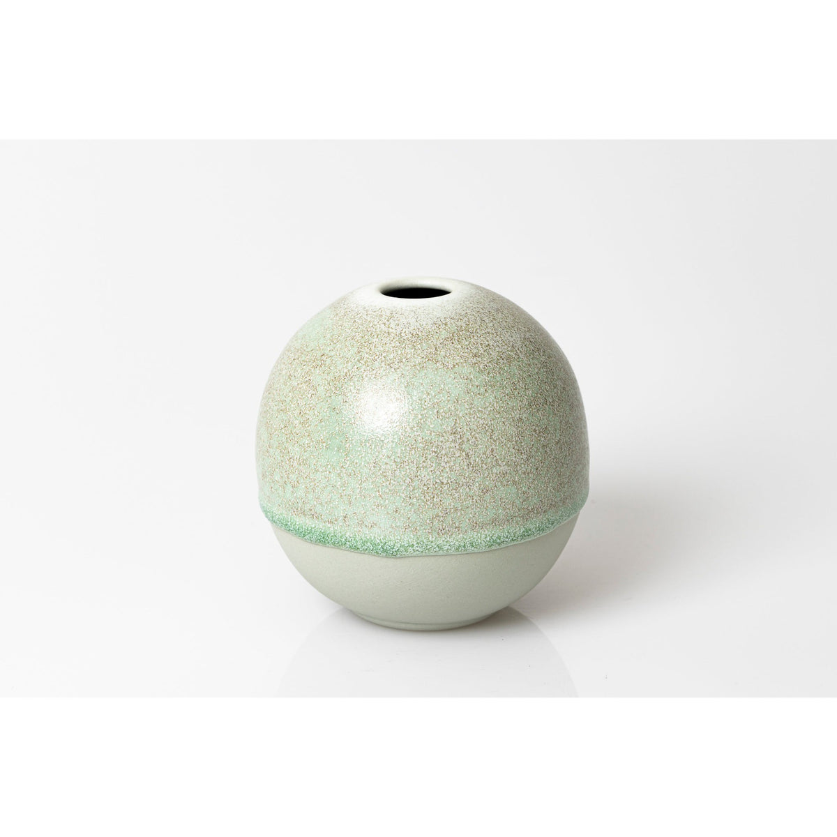 HH1 Medium Stoneware Lunar Vase by Kate Schuricht ceramics available at Padstow Gallery, Cornwall