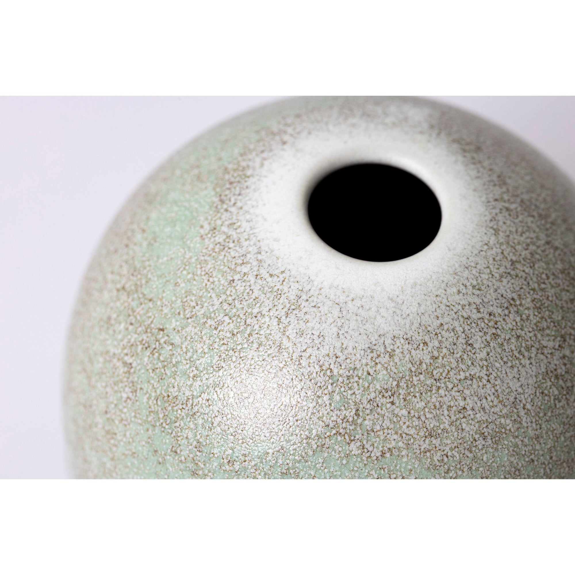 HH1 Medium Stoneware Lunar Vase by Kate Schuricht ceramics available at Padstow Gallery, Cornwall