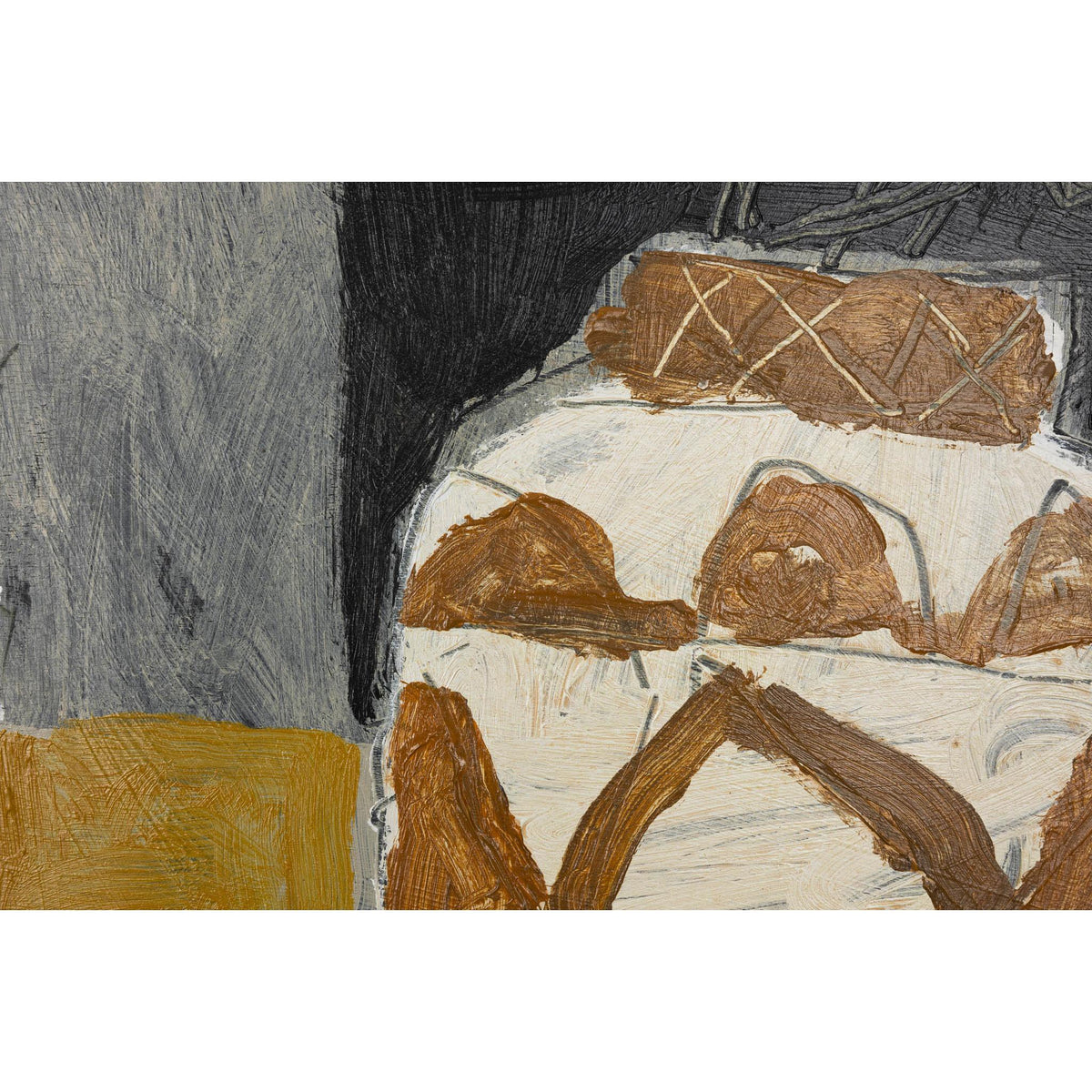 Diamond Vase, mixed media original painting by David Pearce, available at Padstow Gallery, Cornwall