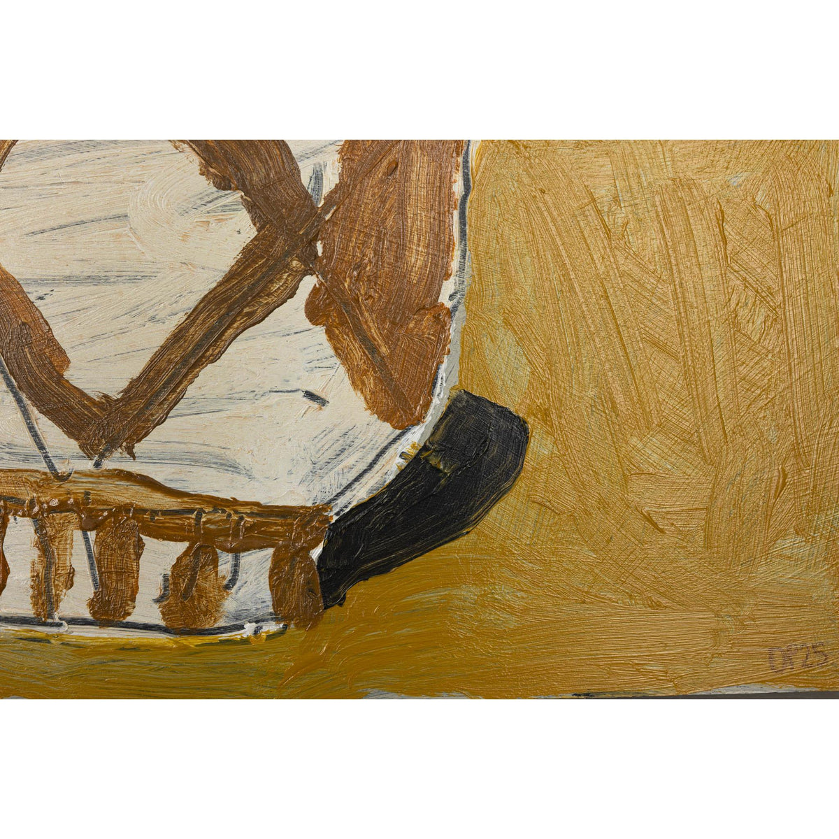 Diamond Vase, mixed media original painting by David Pearce, available at Padstow Gallery, Cornwall