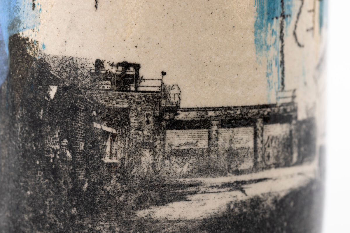 MG07 The Dairy Crest Factory by Megan Gant available at Padstow Gallery, Cornwall