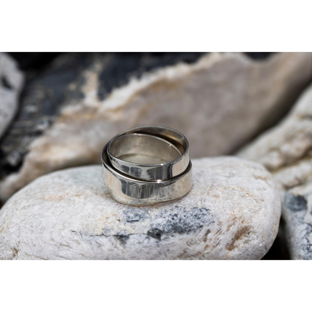 EG09 - Silver Ring - Size Q by Emma Goold available at Padstow Gallery Cornwall