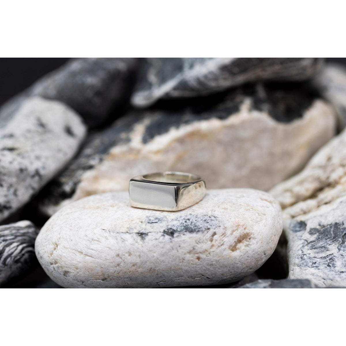 EG06 - Silver Ring - Size P by Emma Goold available at Padstow Gallery Cornwall