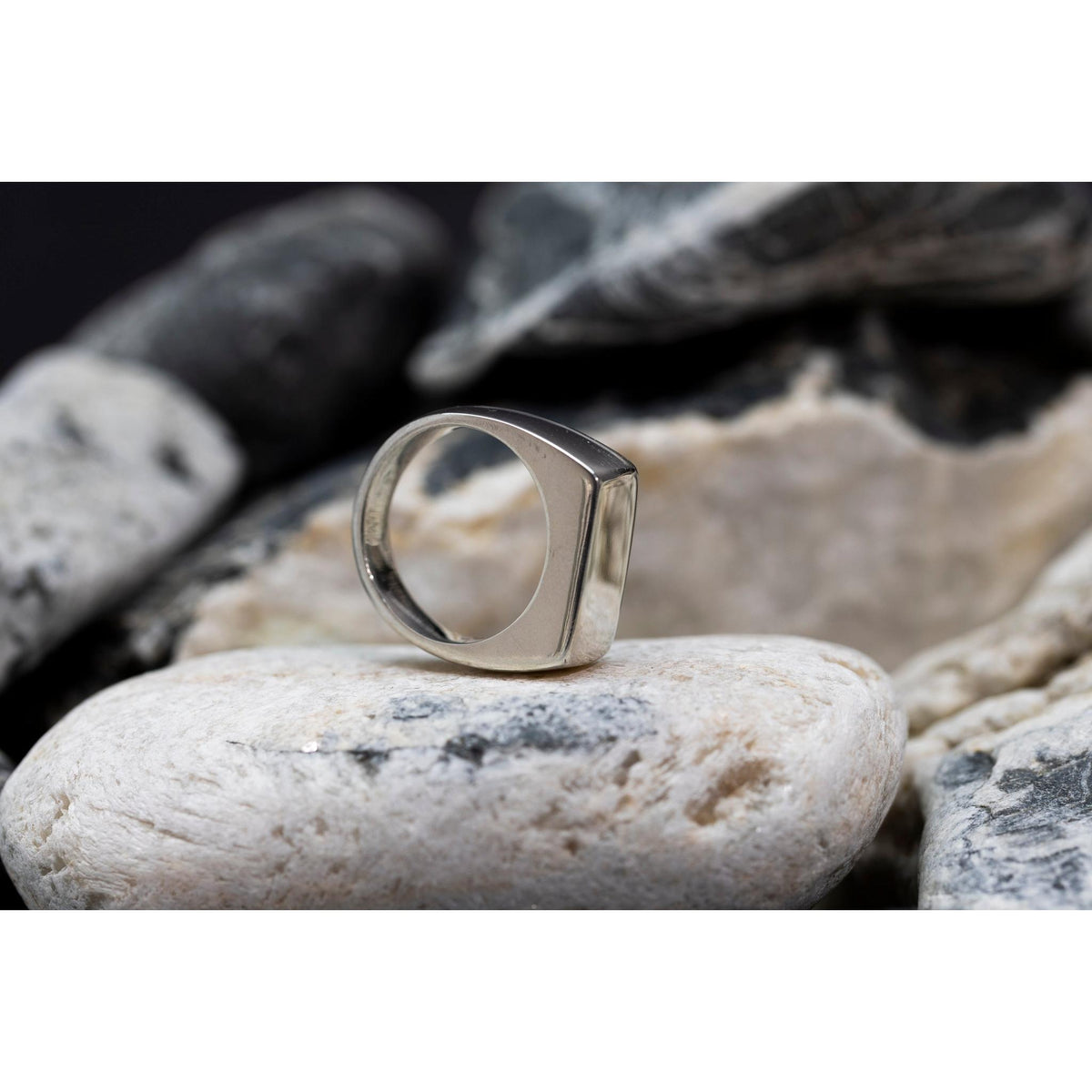 EG06 - Silver Ring - Size P by Emma Goold available at Padstow Gallery Cornwall