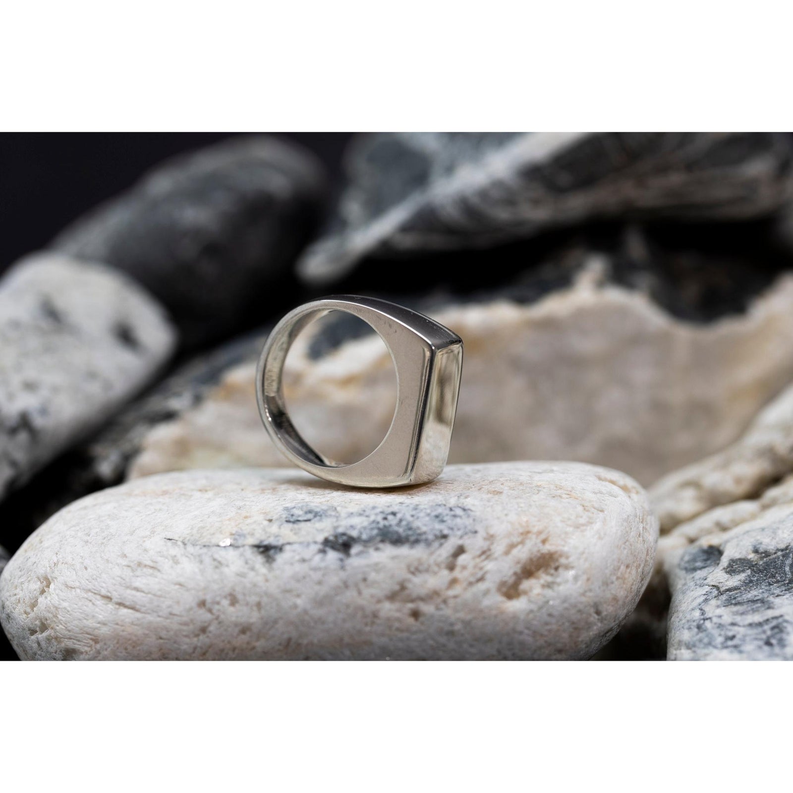 EG06 - Silver Ring - Size P by Emma Goold available at Padstow Gallery Cornwall