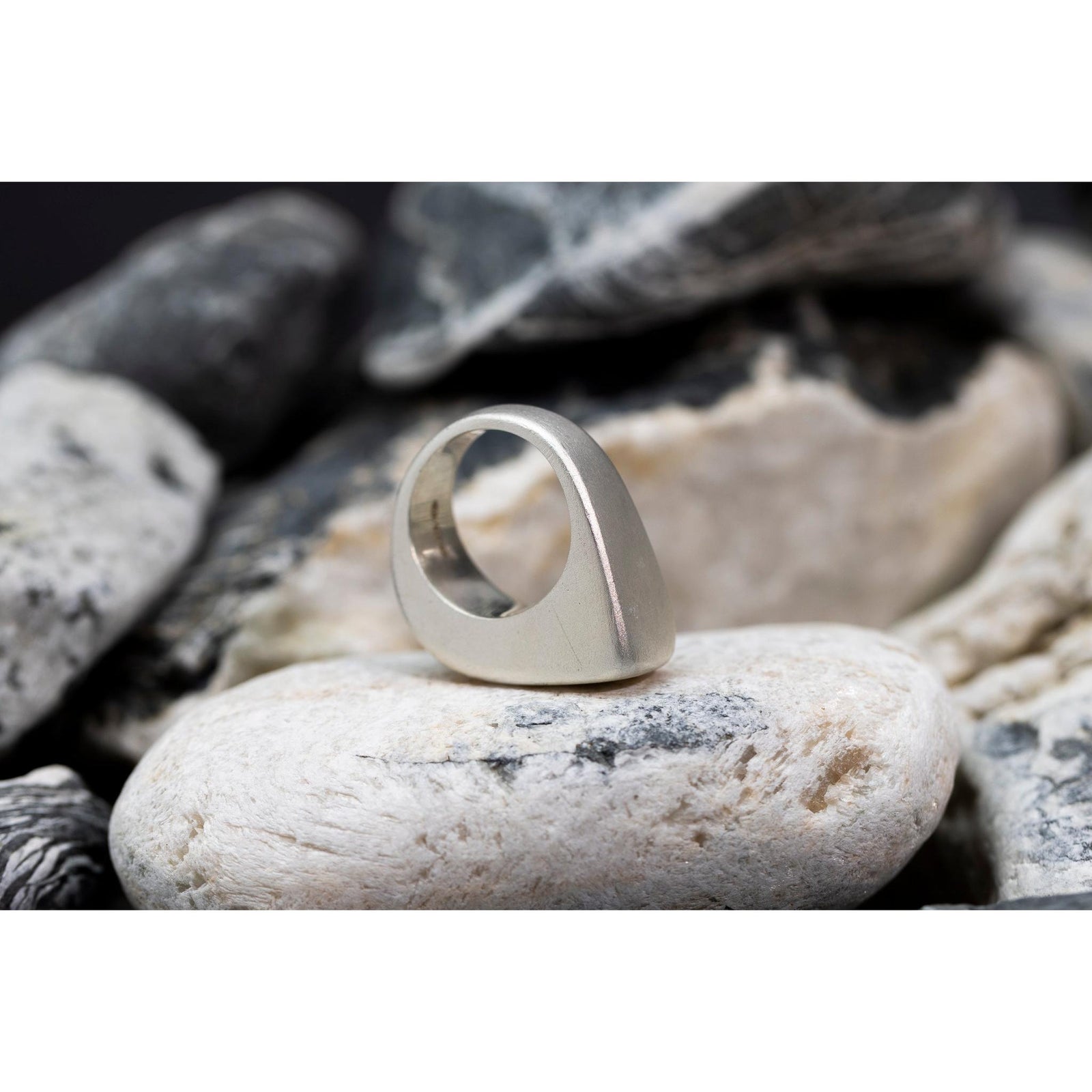 EG14 - Silver Ring - Size M by Emma Goold available at Padstow Gallery Cornwall