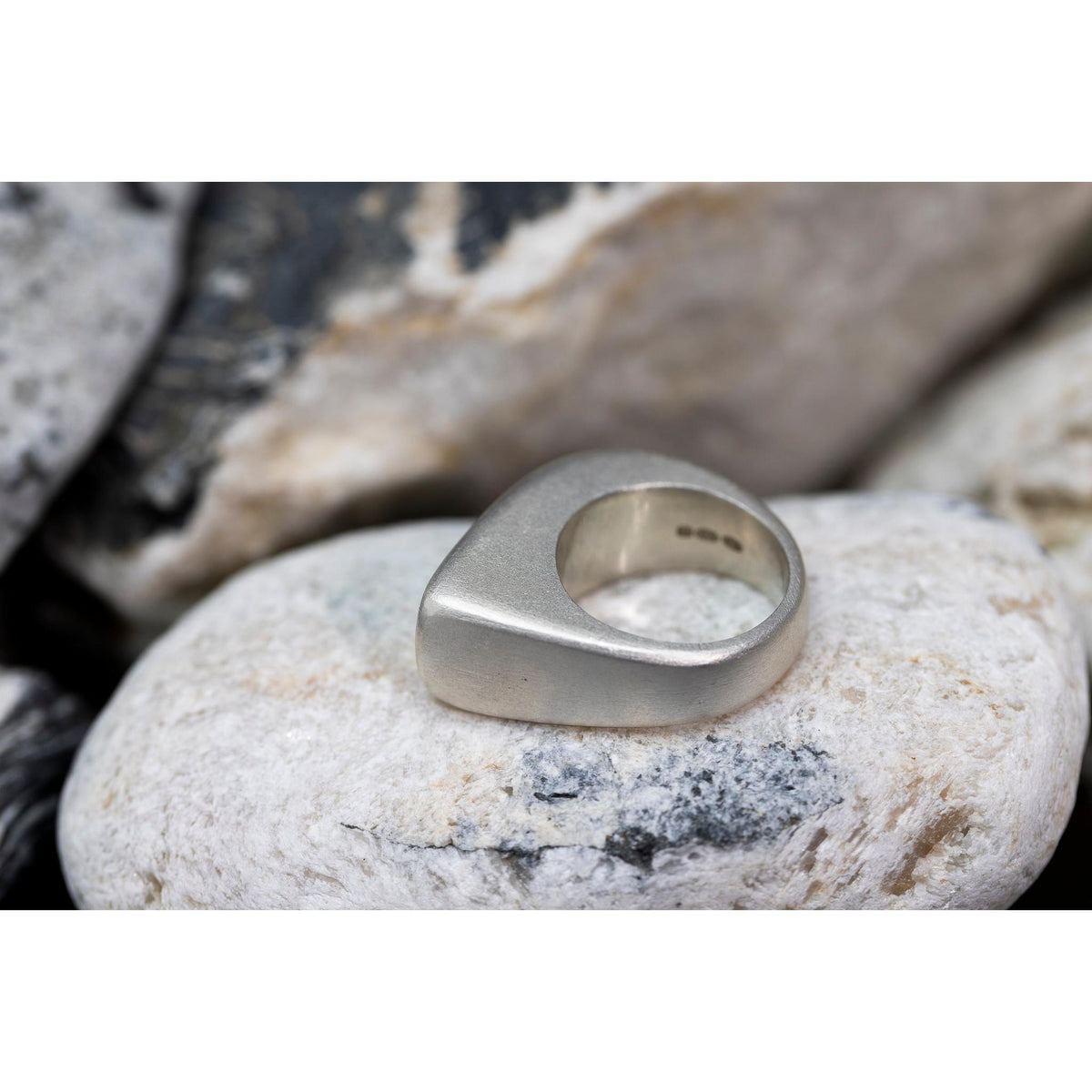 EG14 - Silver Ring - Size M by Emma Goold available at Padstow Gallery Cornwall