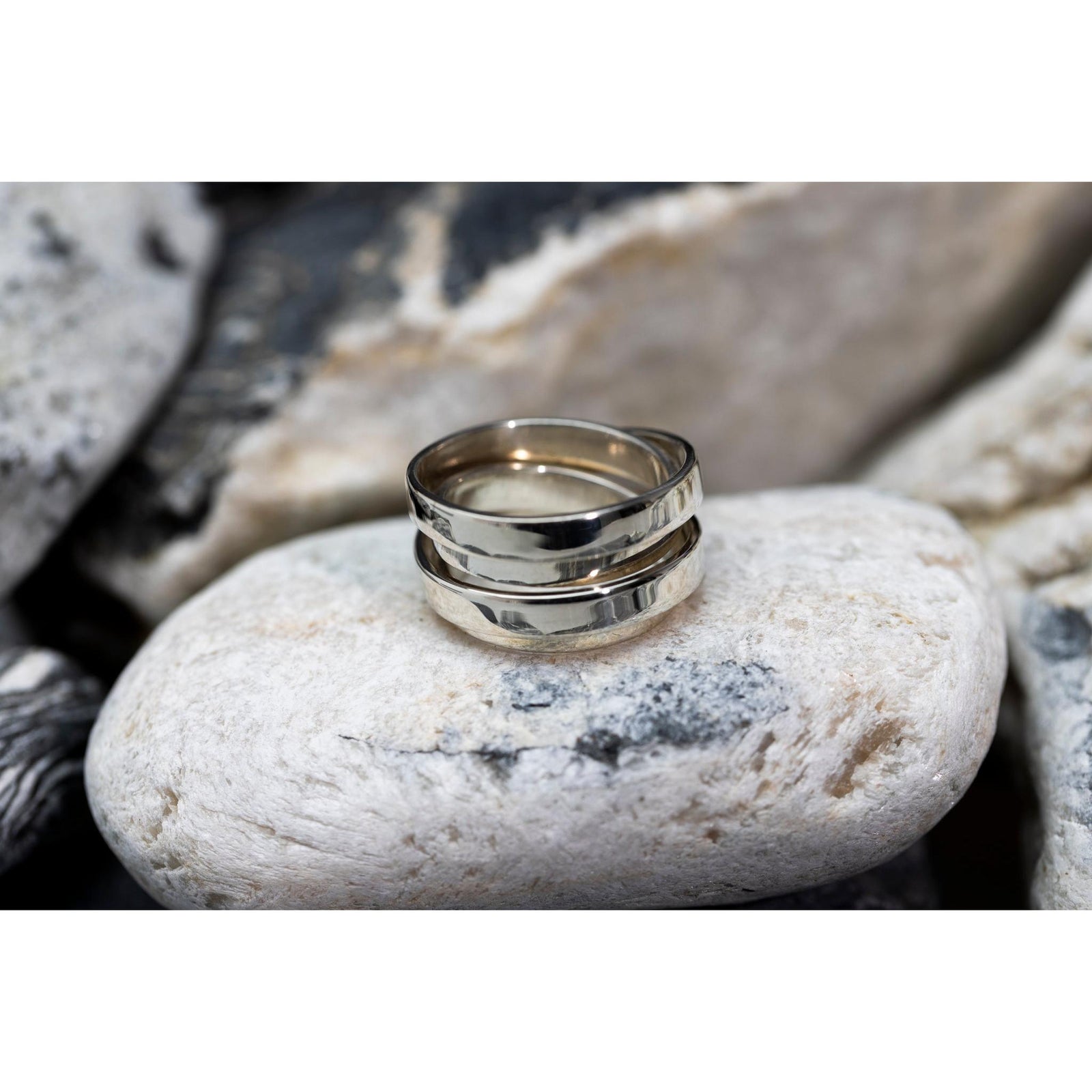 EG08 - Silver Ring - Size O by Emma Goold available at Padstow Gallery Cornwall