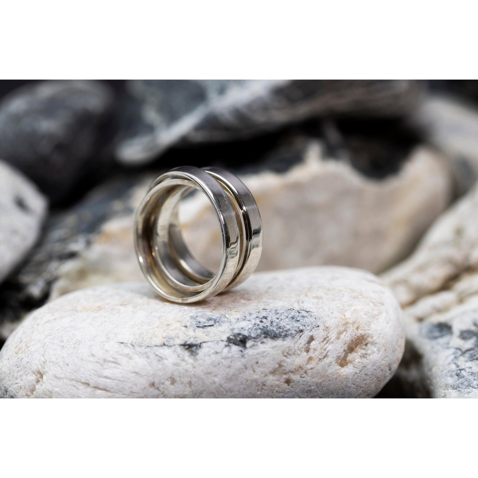 EG08 - Silver Ring - Size O by Emma Goold available at Padstow Gallery Cornwall