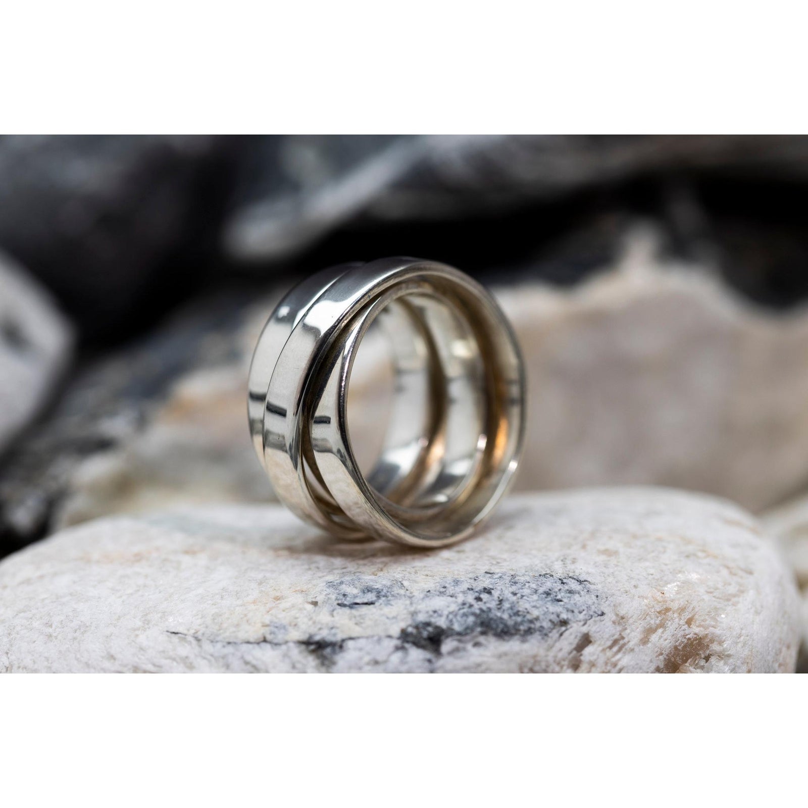 EG08 - Silver Ring - Size O by Emma Goold available at Padstow Gallery Cornwall