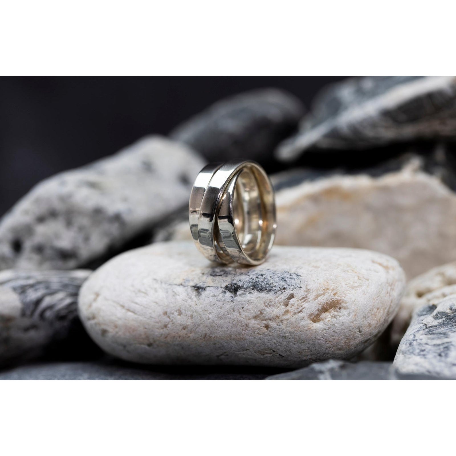 EG08 - Silver Ring - Size O by Emma Goold available at Padstow Gallery Cornwall