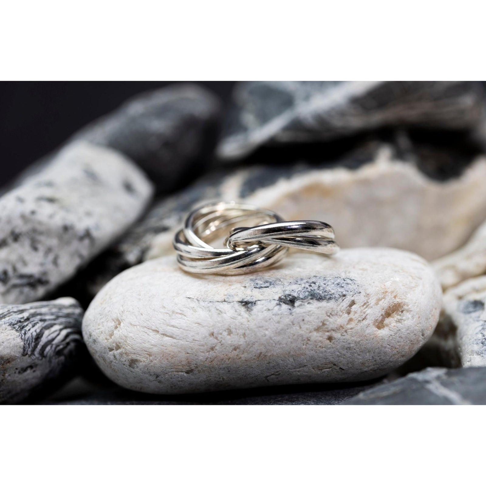 EG11 - Silver Ring - Size N 1/2 by Emma Goold available at Padstow Gallery Cornwall