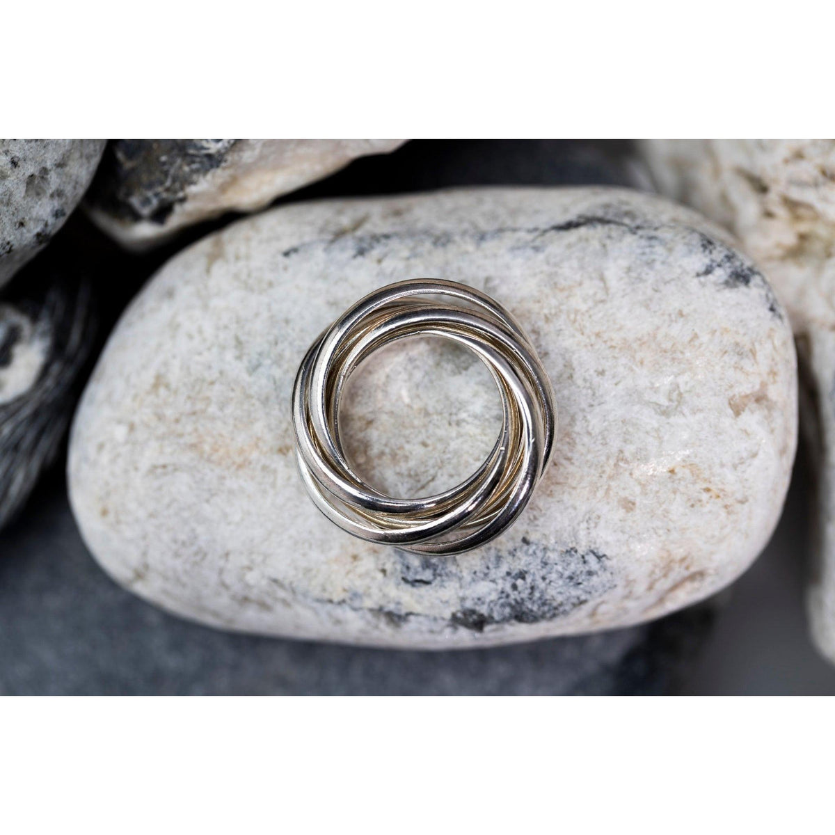EG11 - Silver Ring - Size N 1/2 by Emma Goold available at Padstow Gallery Cornwall