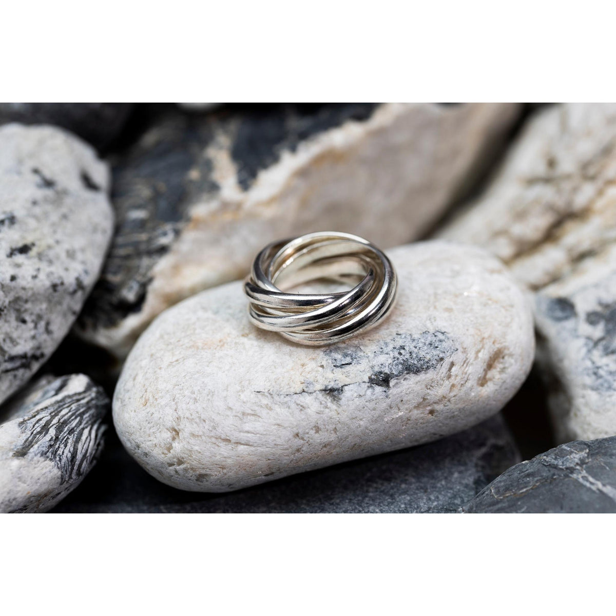 EG11 - Silver Ring - Size N 1/2 by Emma Goold available at Padstow Gallery Cornwall