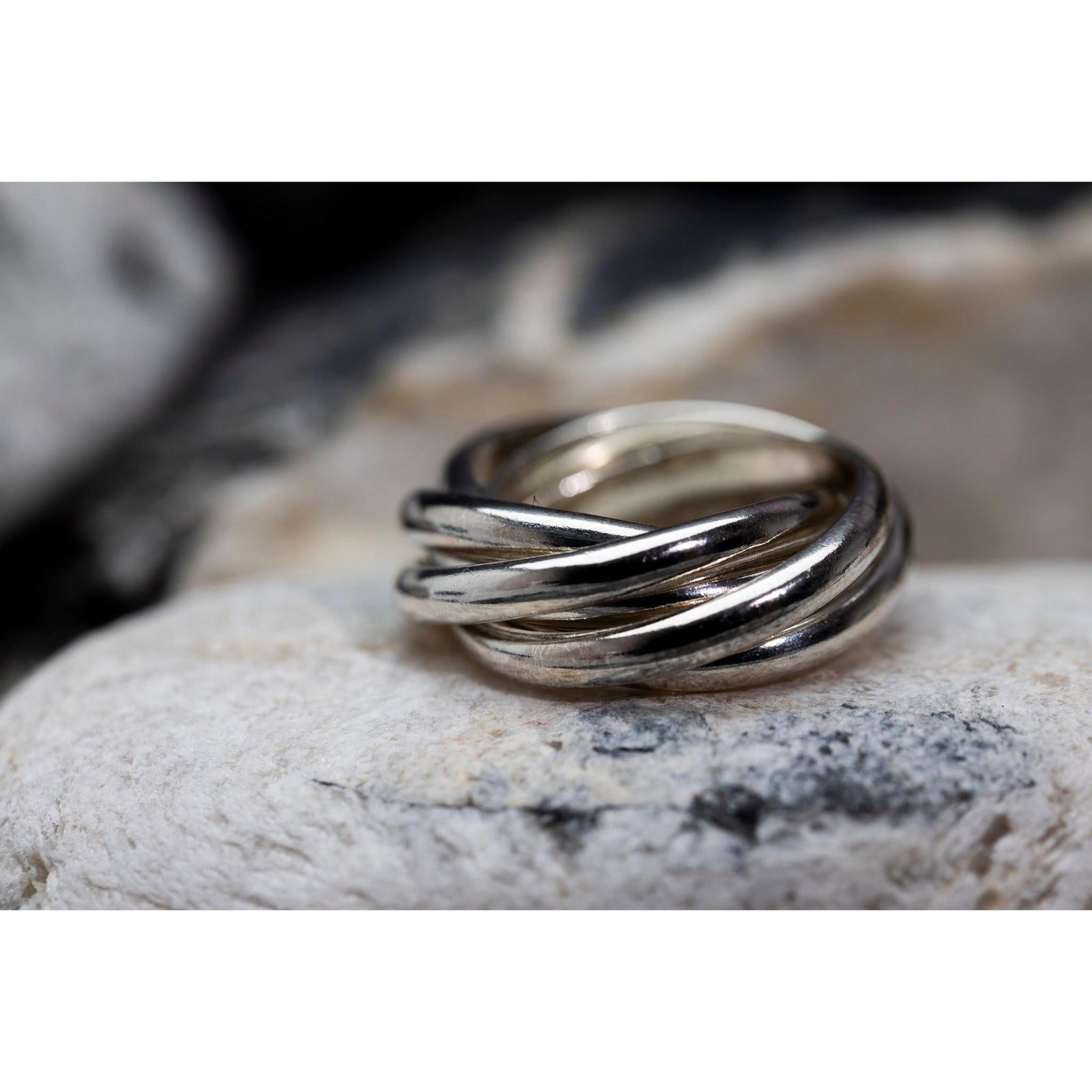 EG11 - Silver Ring - Size N 1/2 by Emma Goold available at Padstow Gallery Cornwall