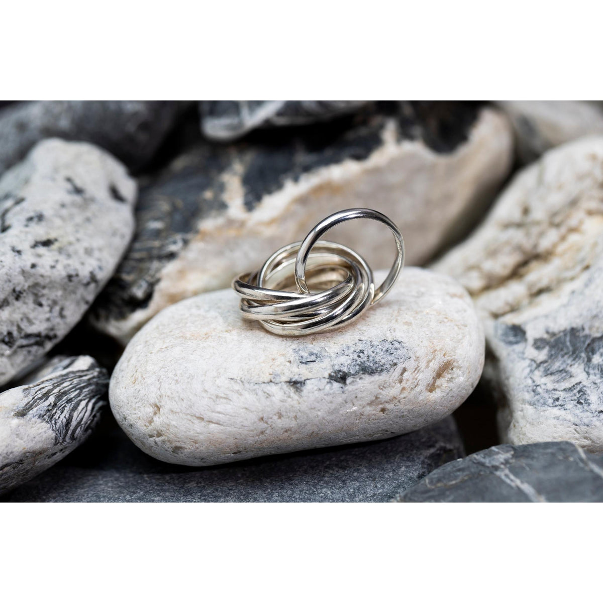 EG11 - Silver Ring - Size N 1/2 by Emma Goold available at Padstow Gallery Cornwall