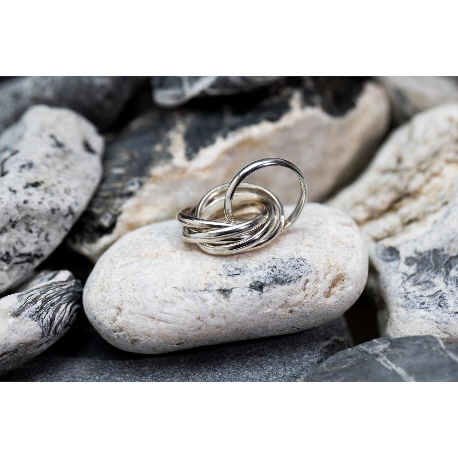 EG11 - Silver Ring - Size N 1/2 by Emma Goold available at Padstow Gallery Cornwall