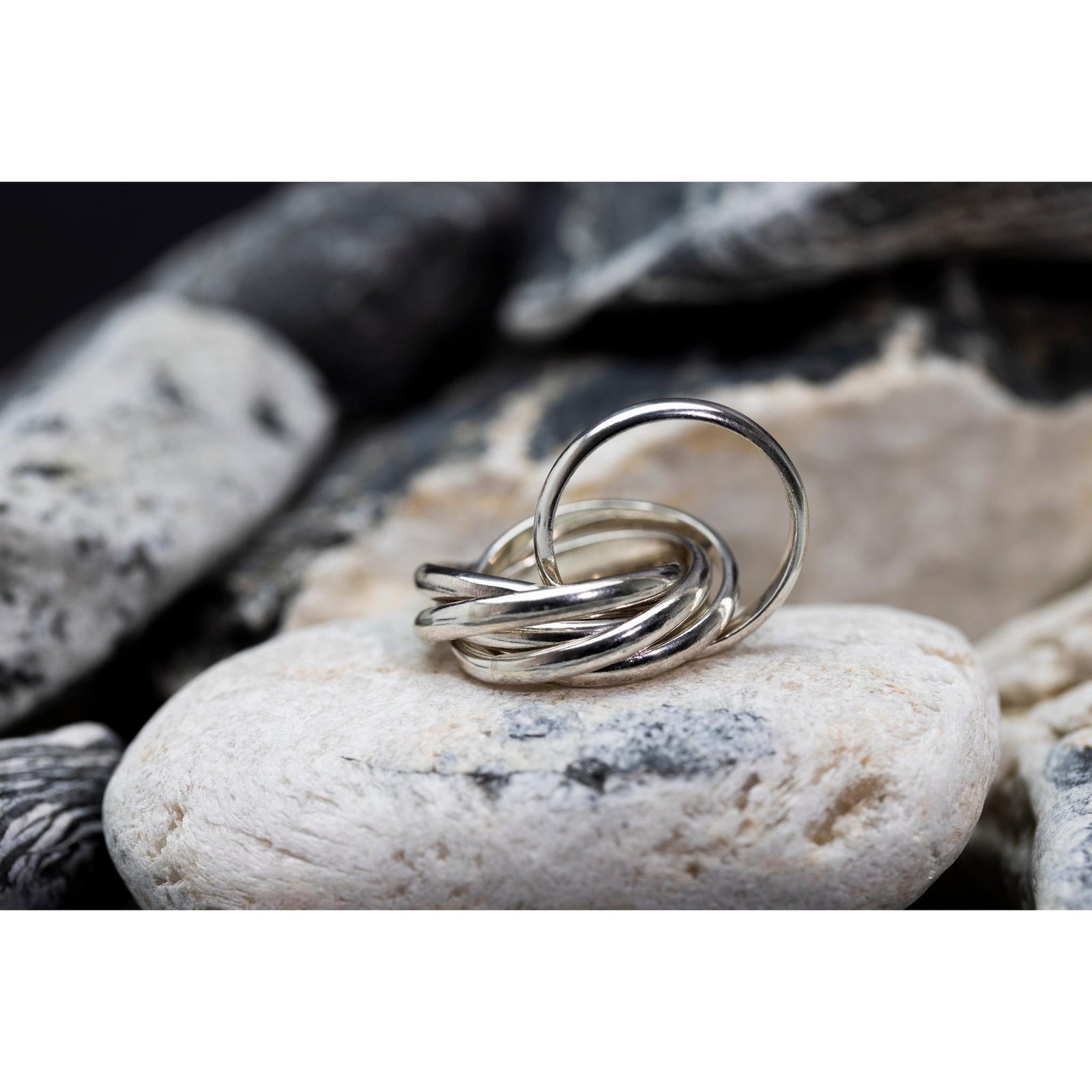 EG11 - Silver Ring - Size N 1/2 by Emma Goold available at Padstow Gallery Cornwall