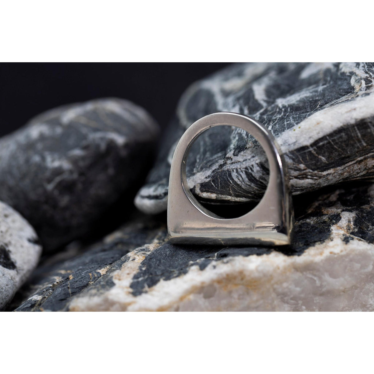 EG13 - Silver Ring - Size L by Emma Goold available at Padstow Gallery Cornwall