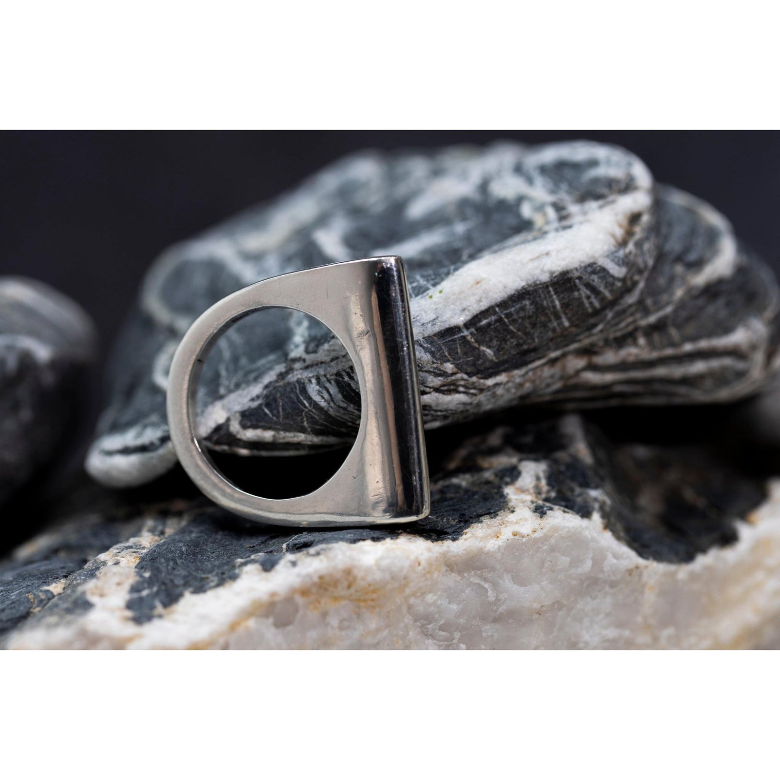 EG13 - Silver Ring - Size L by Emma Goold available at Padstow Gallery Cornwall