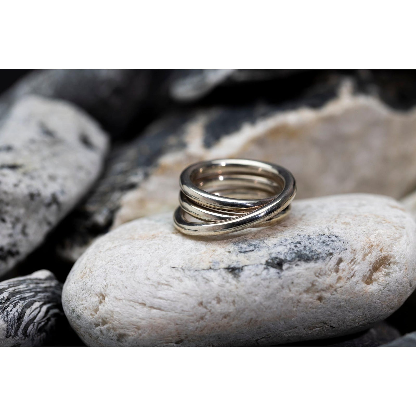 EG12 - Silver Ring - Size P by Emma Goold available at Padstow Gallery Cornwall