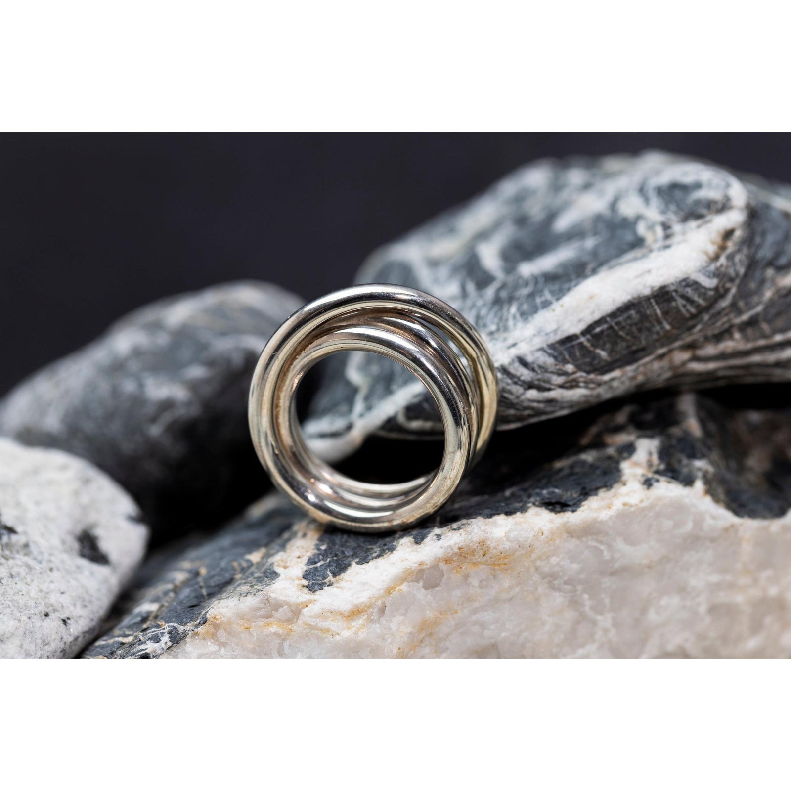 EG12 - Silver Ring - Size P by Emma Goold available at Padstow Gallery Cornwall
