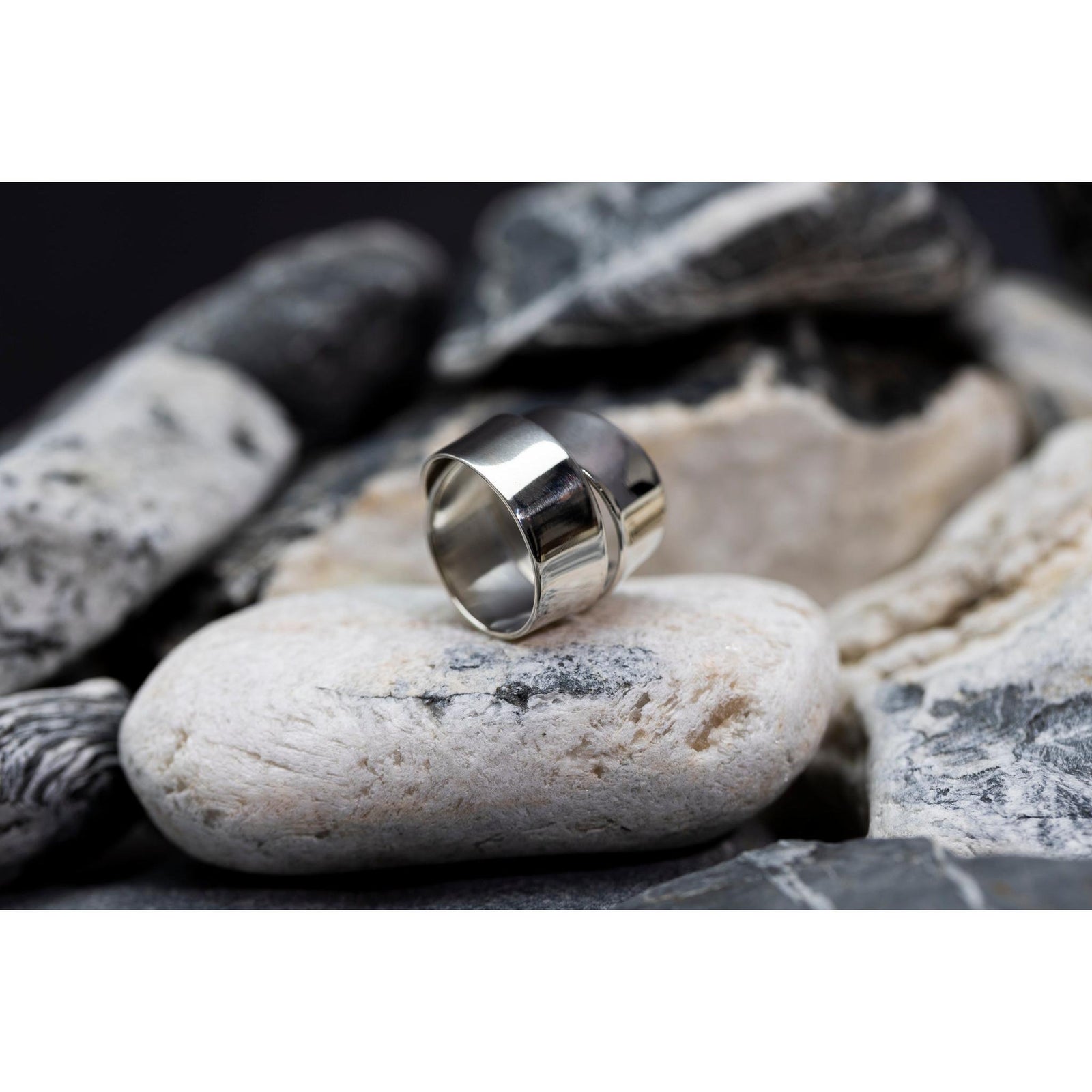 EG10 - Silver Ring - Size R by Emma Goold available at Padstow Gallery Cornwall