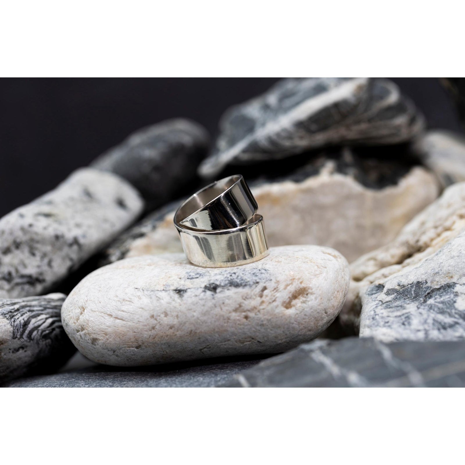 EG10 - Silver Ring - Size R by Emma Goold available at Padstow Gallery Cornwall