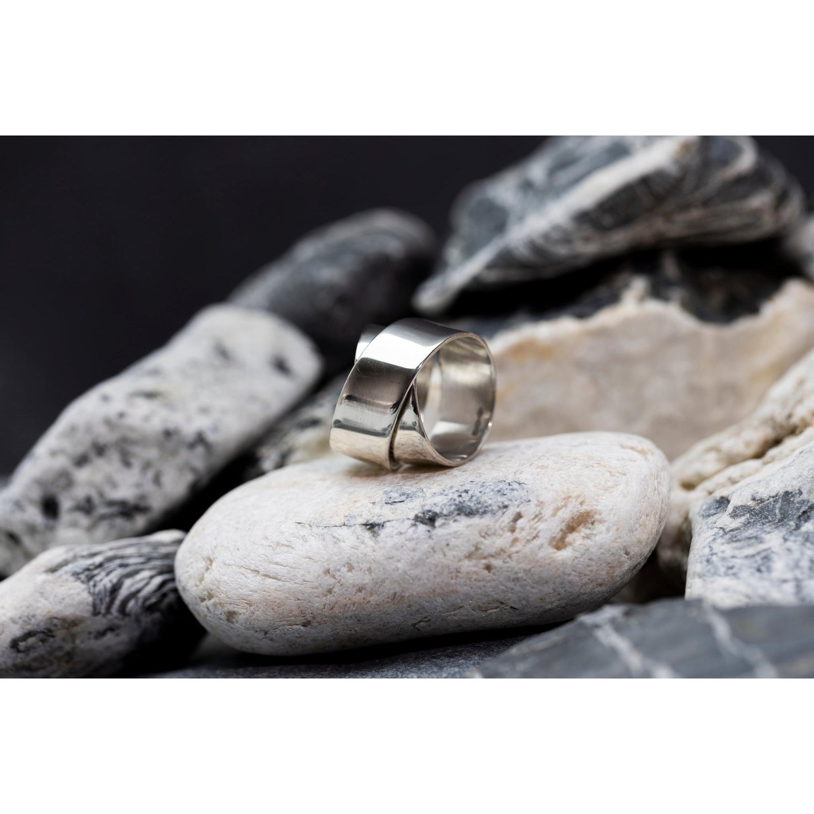 EG10 - Silver Ring - Size R by Emma Goold available at Padstow Gallery Cornwall