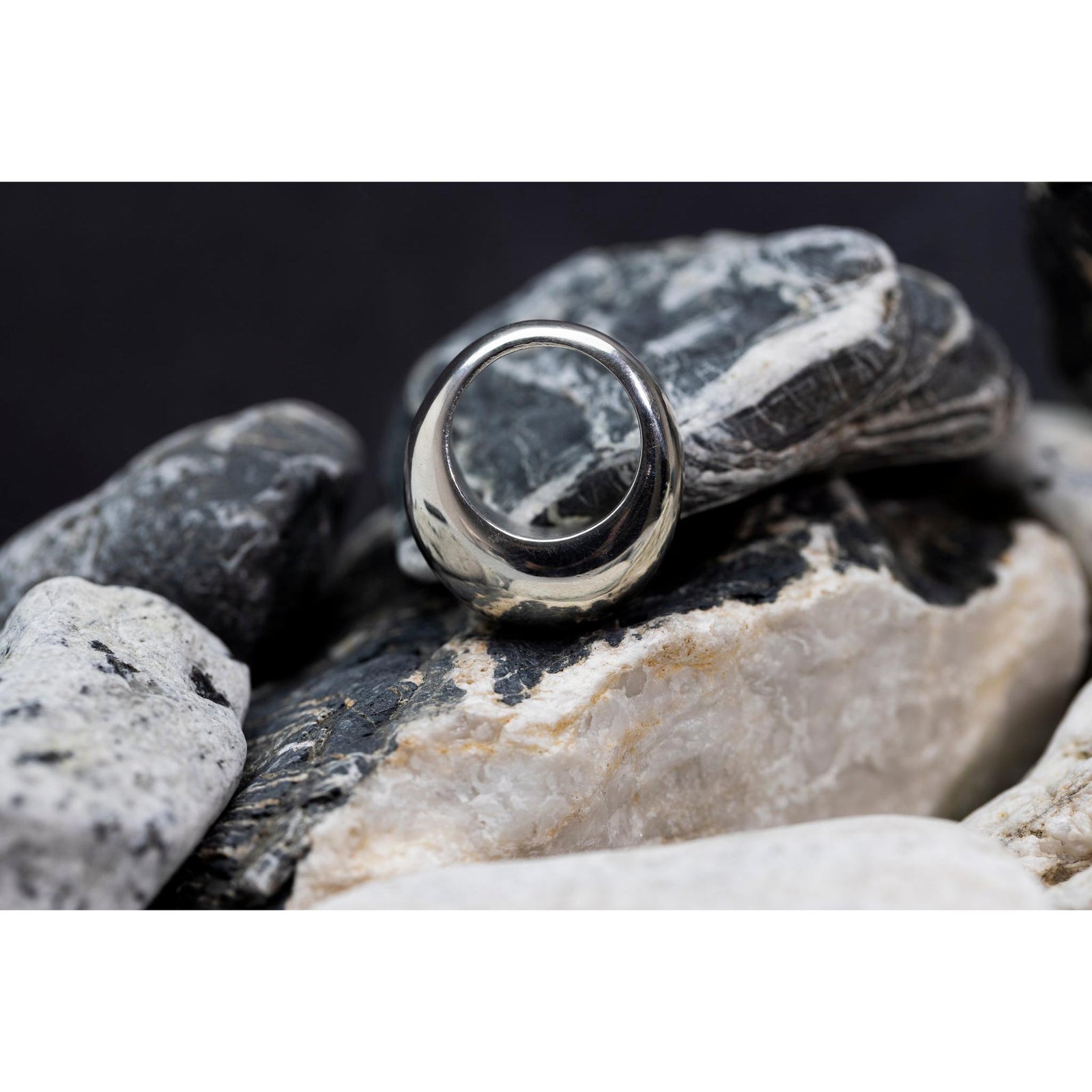EG03 - Silver Ring - Size P by Emma Goold available at Padstow Gallery Cornwall