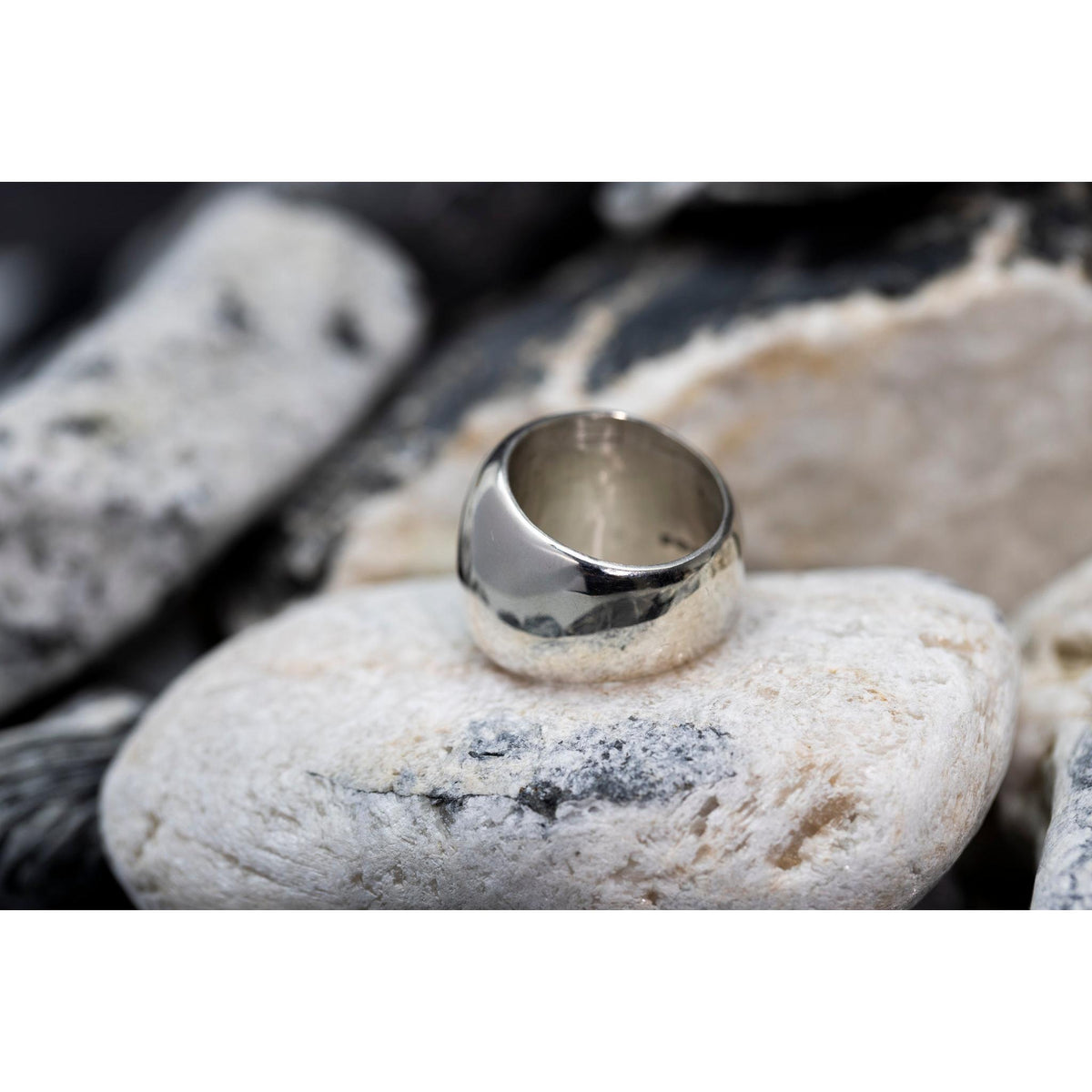 EG05 - Silver Ring - Size M by Emma Goold available at Padstow Gallery Cornwall