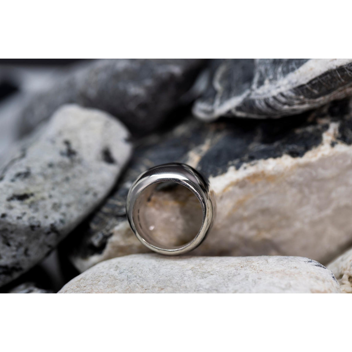 EG05 - Silver Ring - Size M by Emma Goold available at Padstow Gallery Cornwall