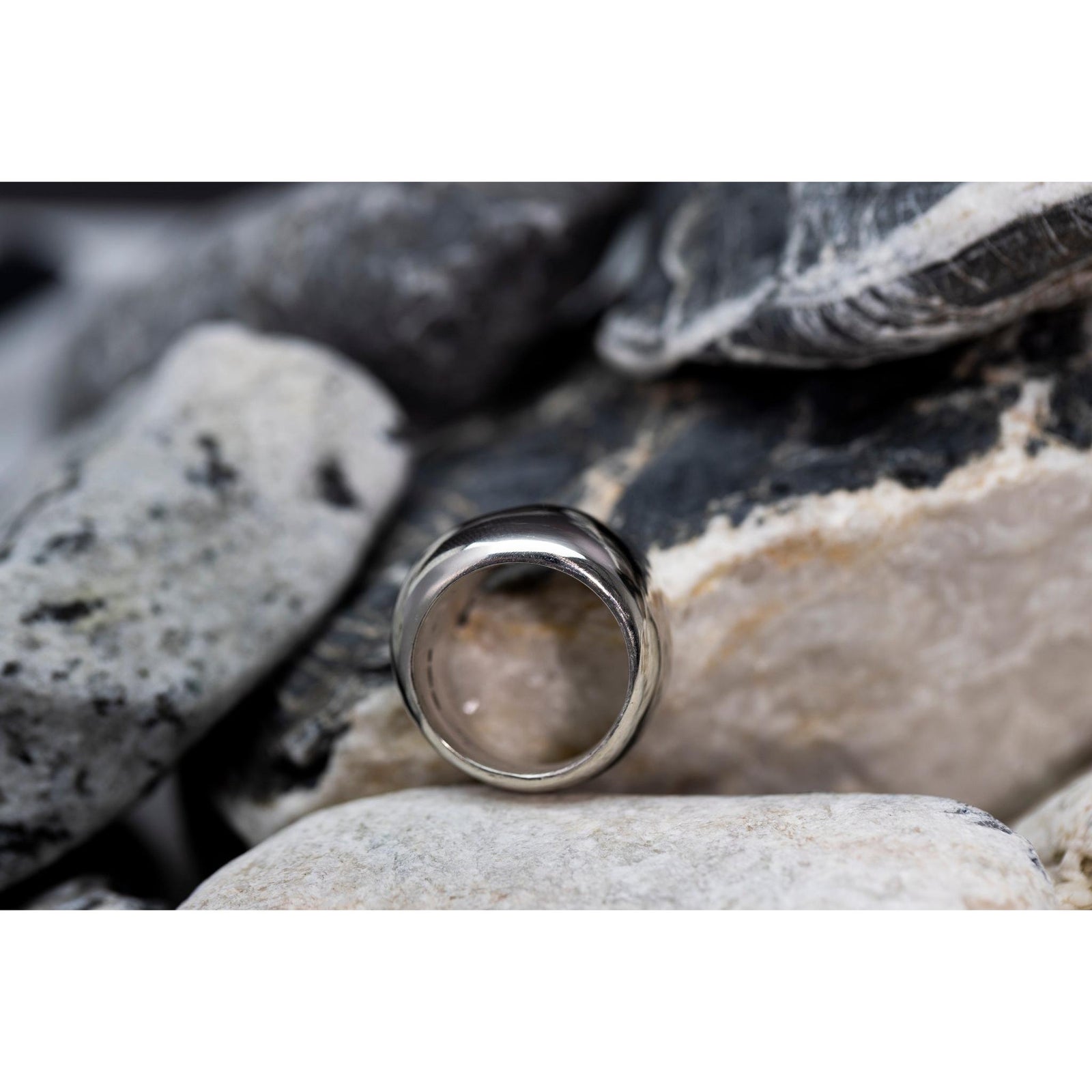 EG05 - Silver Ring - Size M by Emma Goold available at Padstow Gallery Cornwall