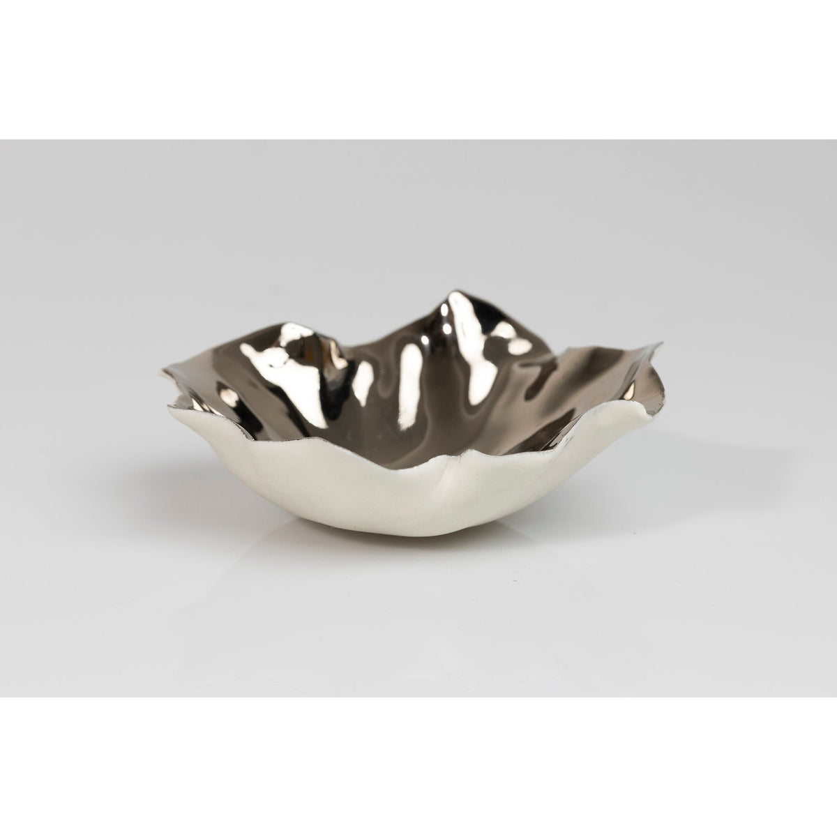 PL01 Open Form white porcelain by Penny Little, available at Padstow Gallery, Cornwall