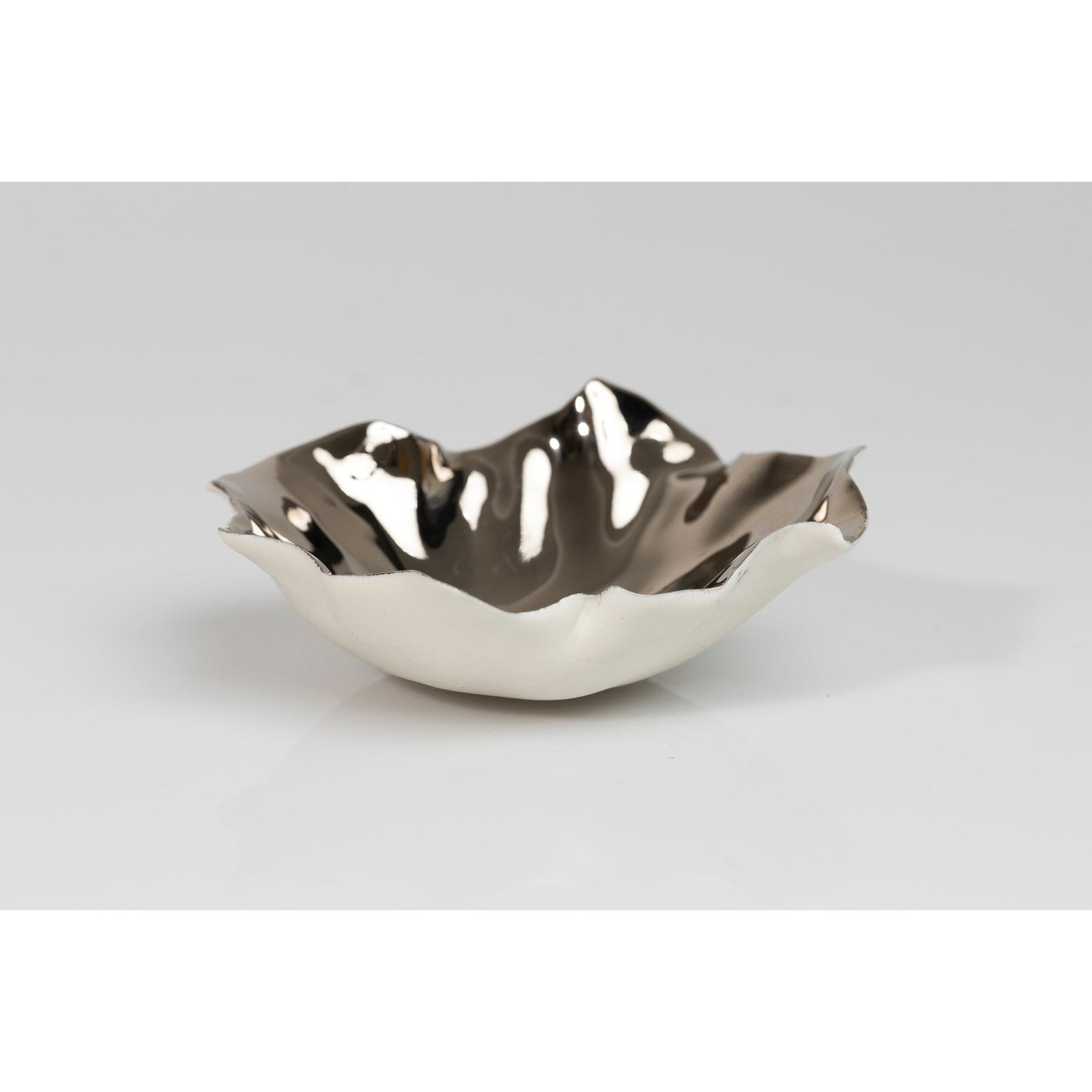 PL01 Open Form white porcelain by Penny Little, available at Padstow Gallery, Cornwall