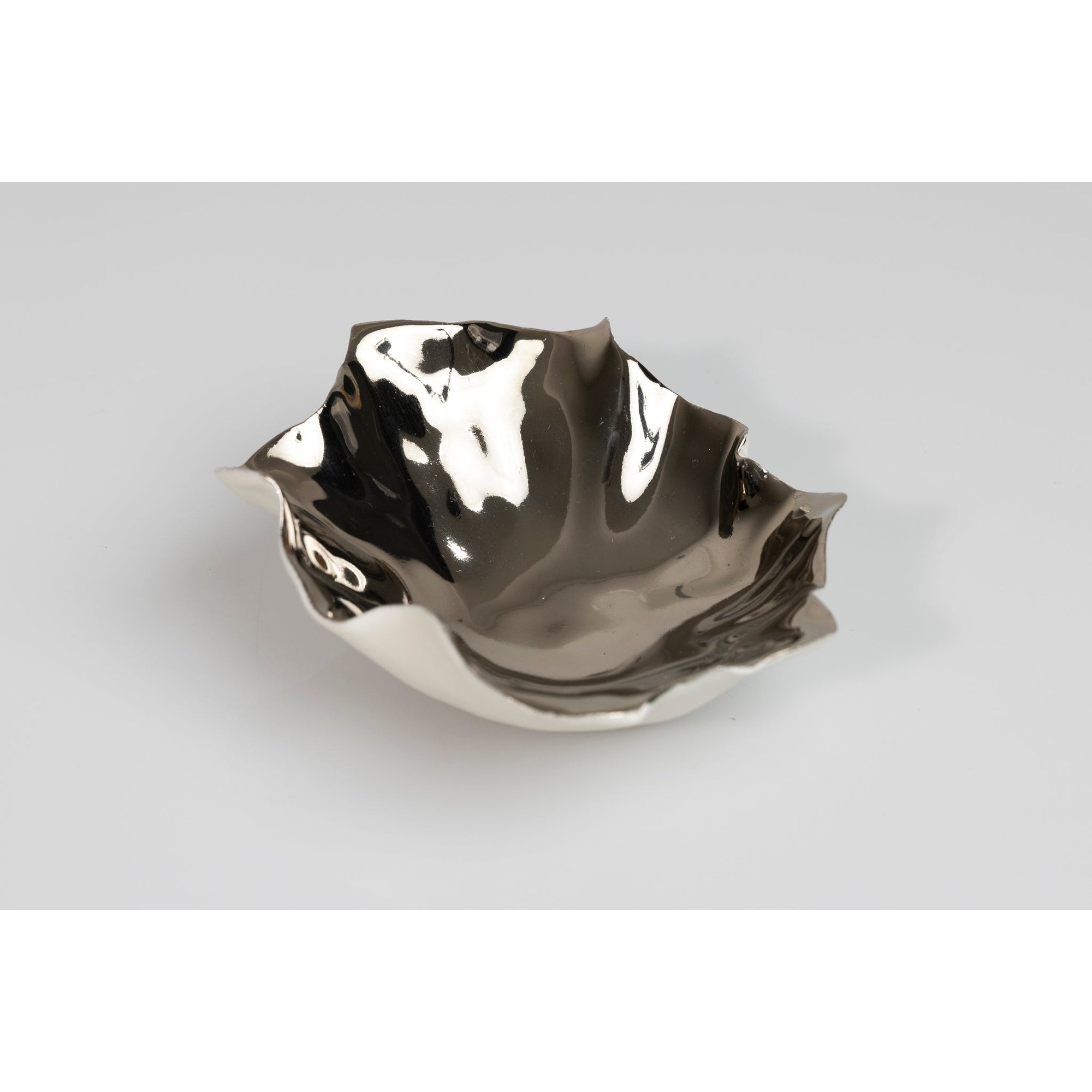 PL01 Open Form white porcelain by Penny Little, available at Padstow Gallery, Cornwall