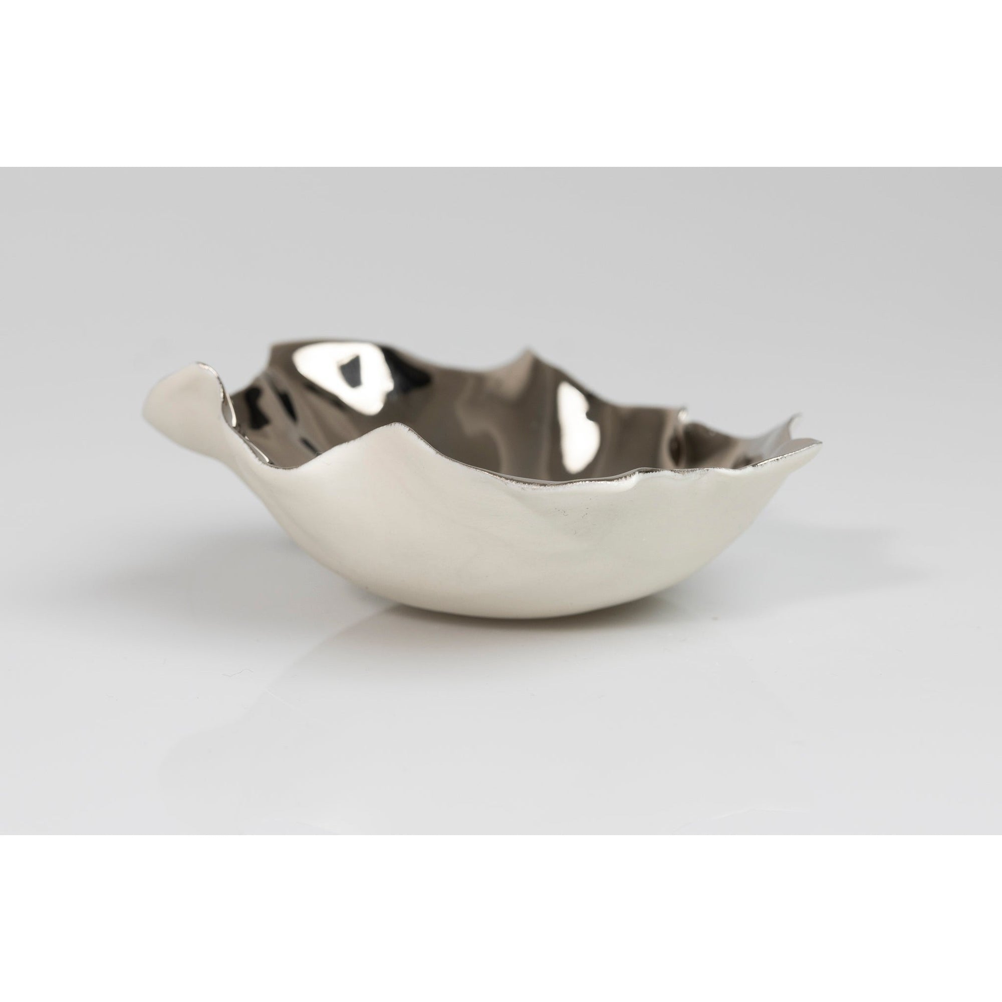 PL01 Open Form white porcelain by Penny Little, available at Padstow Gallery, Cornwall