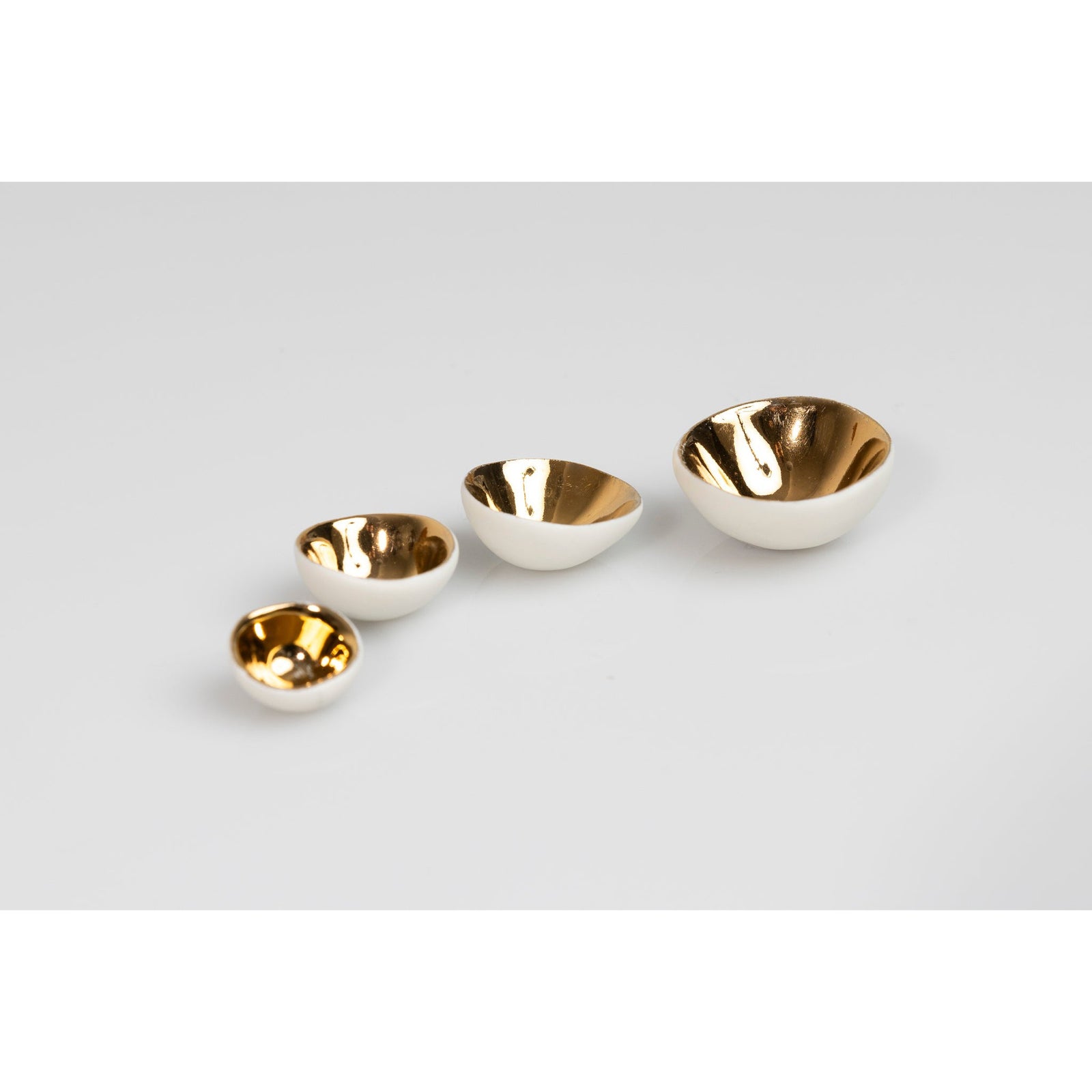 PL09 Miniature Stack white porcelain by Penny Little, available at Padstow Gallery, Cornwall