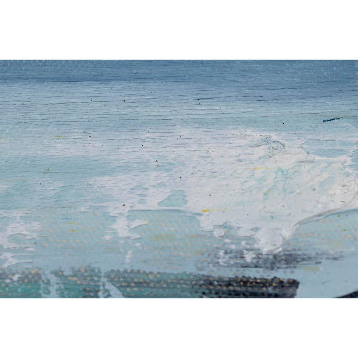 Close up detail of Dusk Fall oil on canvas by Ben Lucas, available at Padstow Gallery, Cornwall