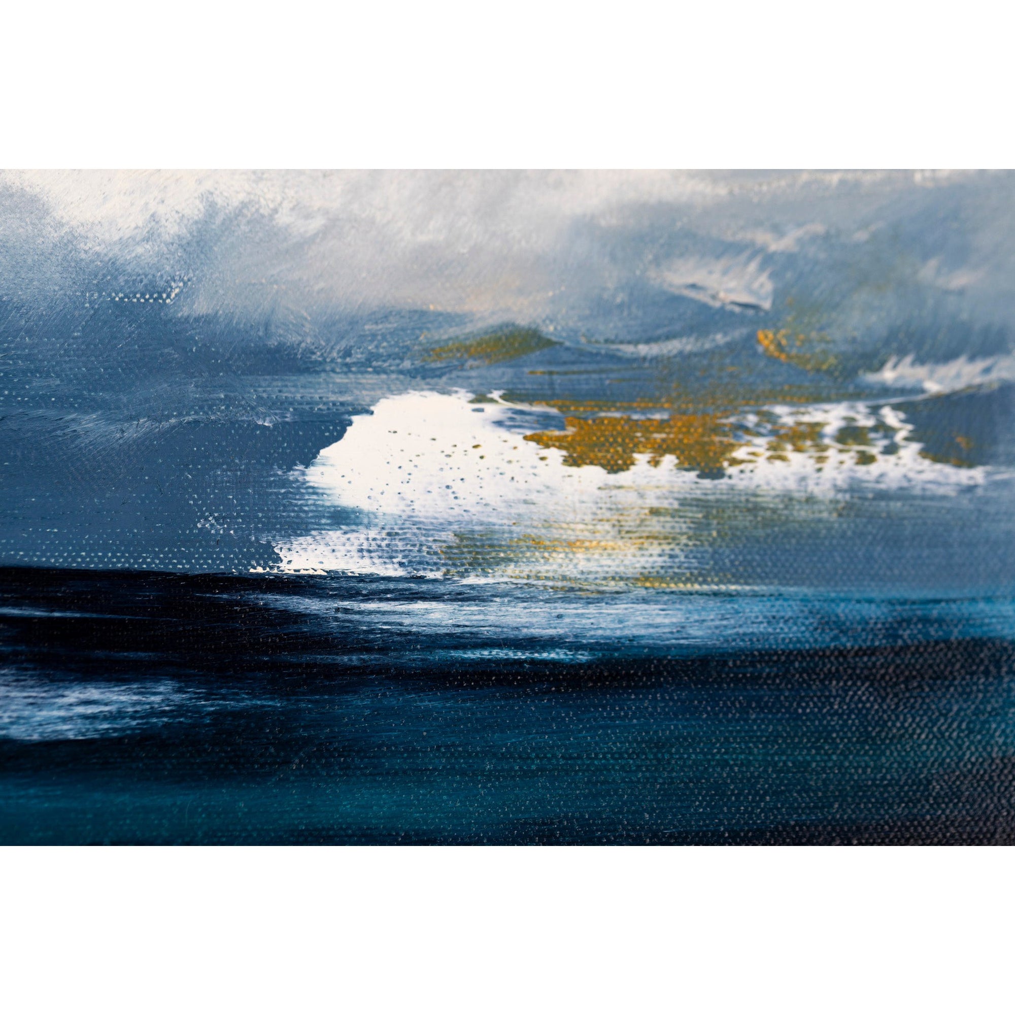 Surge oil on canvas by Ben Lucas available at Padstow Gallery, Cornwall