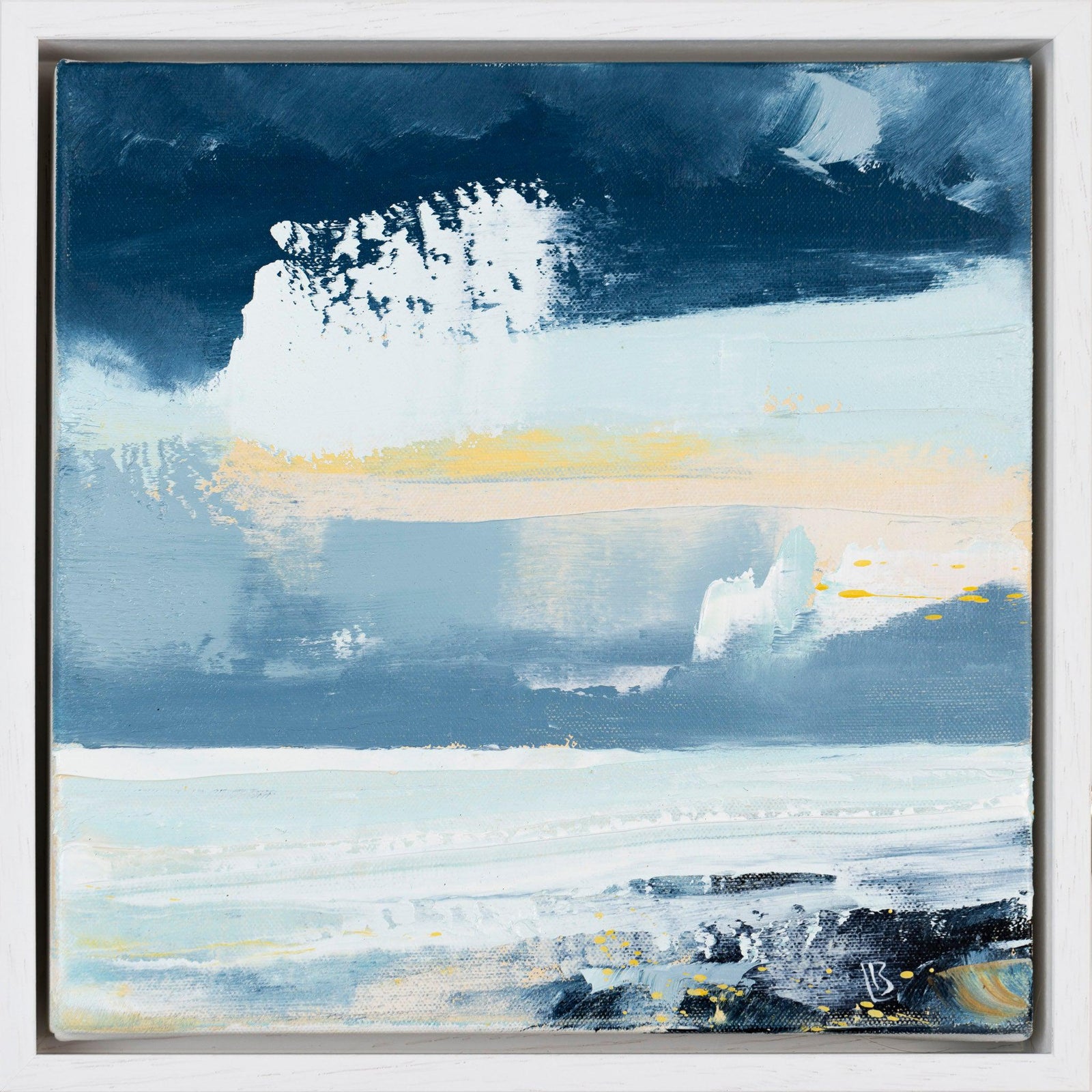 Flow oil on canvas by Ben Lucas, available at Padstow Gallery, Cornwall