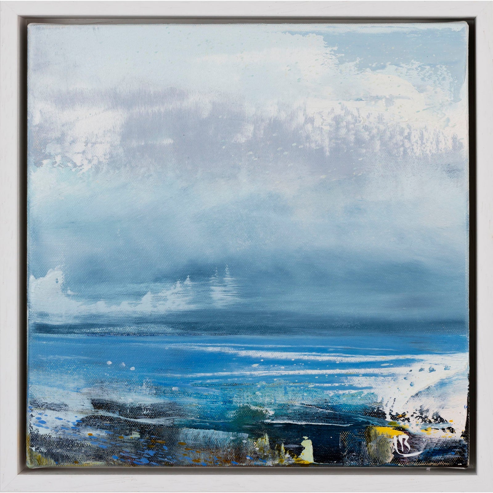 Pushing Tide oil on canvas by Ben Lucas available at Padstow Gallery, Cornwall